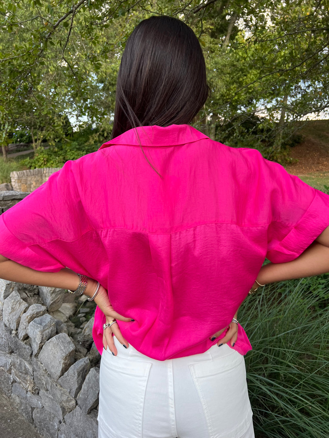 Molly Blouse, Pink